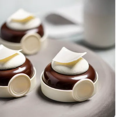 Miroir Glassage Šokolādes Noir Glaze