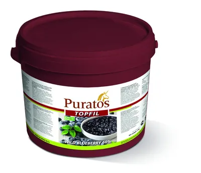Topfil Wild Blueberry Pieces 60% - Melleņu Pildījums