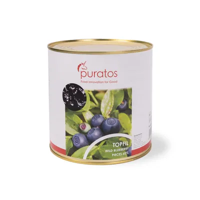 Topfil Wild Blueberry 60% in Tins - Topfil Meža Mellene (60%)